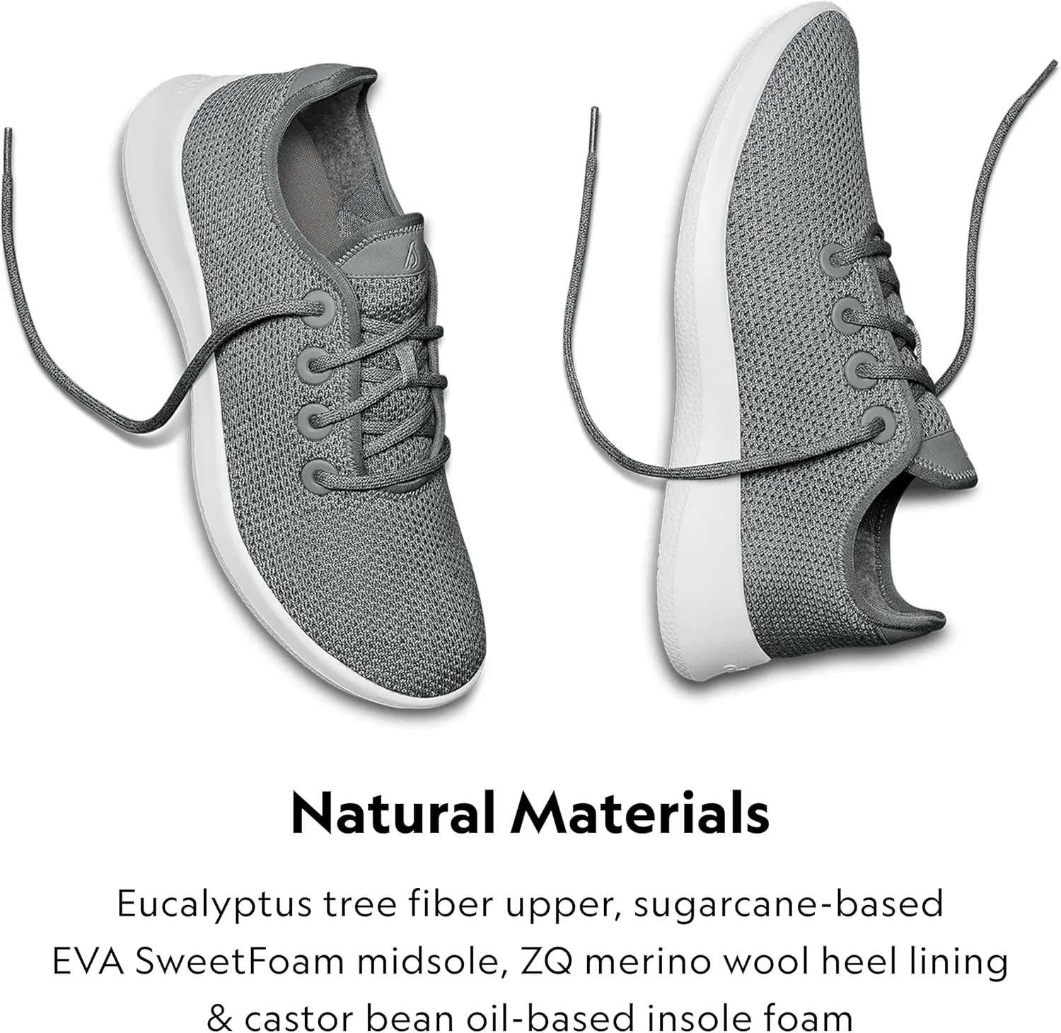 Allbirds Mens Tree Runners Everyday Sneakers, Machine Washable Shoe Made with Natural Materials