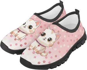 Animal Print Running Shoes Low Cut Polyester Fabric Sneakers for Boys Girls Big Kid Little Kid Children's Casual Shoes Low Top Design