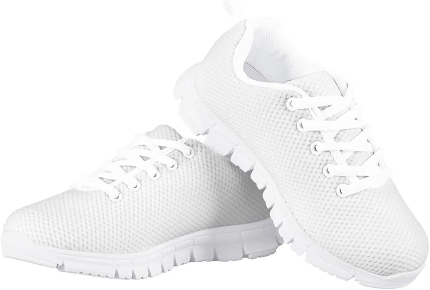 Boys Girls Running Shoes, Lightweight Lace-Up Breathable Mesh Athletic Tennis Sneakers for Little Kid & Big Kid