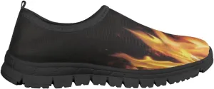 Boys Shoes School Sneakers Breathable Mesh Running Shoes Lightweight Slip on Tennis Shoe Casual Flats