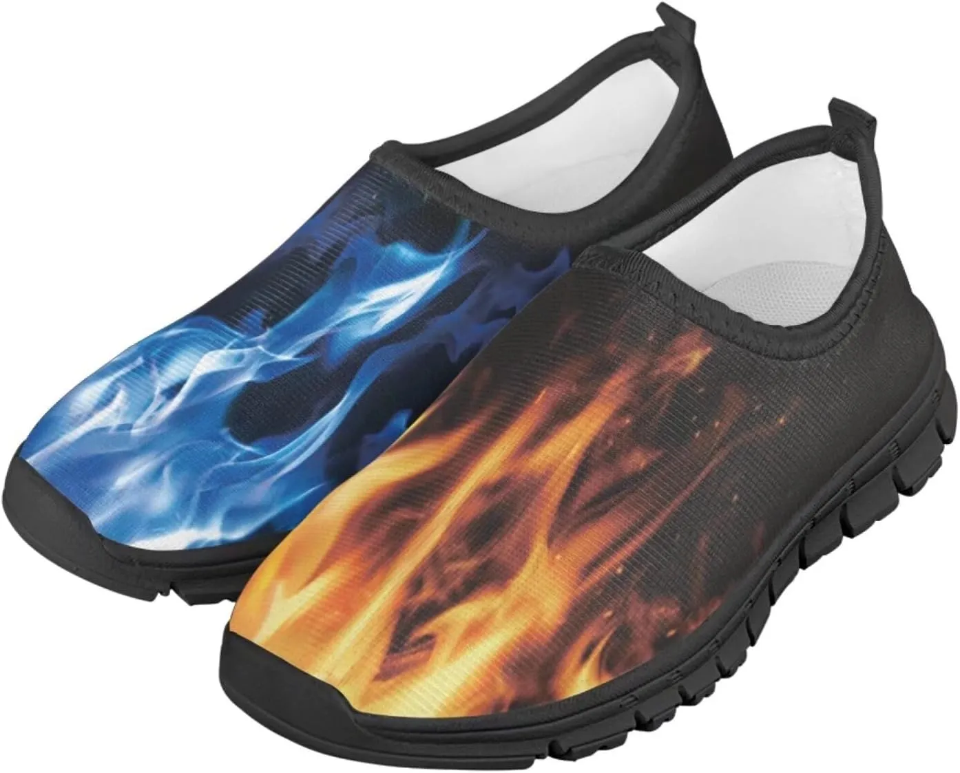 Boys Shoes School Sneakers Breathable Mesh Running Shoes Lightweight Slip on Tennis Shoe Casual Flats