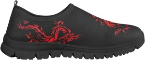 Boys Shoes School Sneakers Breathable Mesh Running Shoes Lightweight Slip on Tennis Shoe Casual Flats