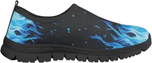 Boys Shoes School Sneakers Breathable Mesh Running Shoes Lightweight Slip on Tennis Shoe Casual Flats