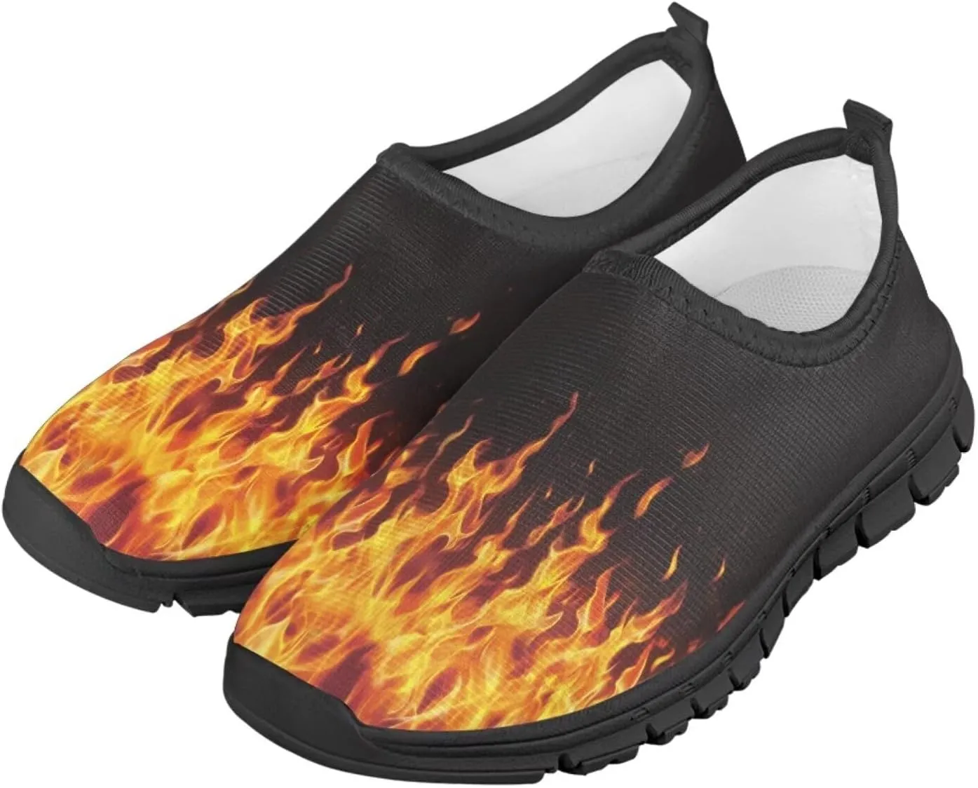 Boys Shoes School Sneakers Breathable Mesh Running Shoes Lightweight Slip on Tennis Shoe Casual Flats