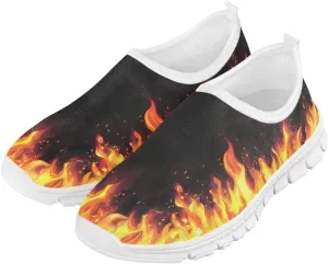 Boys'Slip On Flats Sneakers,Children's Low-Top Skateboard Shoes Girls Lightweight Classic Casual Sneakers