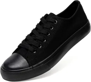 Canvas Shoes for Women Casual Low Top Sneakers Fashion Womens Tennis Shoes for Everyday Wear