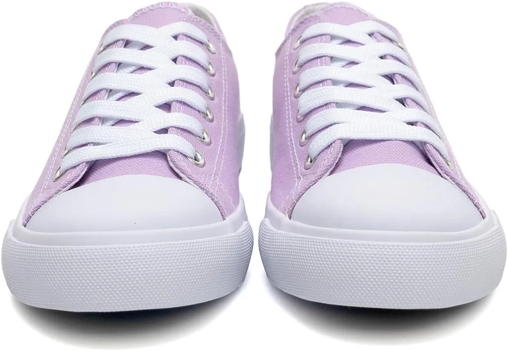Canvas Shoes for Women Casual Low Top Sneakers Fashion Womens Tennis Shoes for Everyday Wear