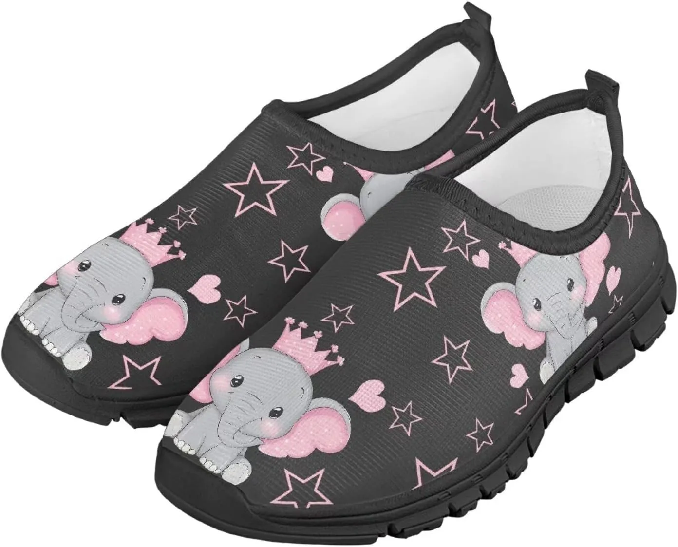 Children's Casual Sneakers,Spring Summer Slip On Flats Sports Shoes for School,Comfortable Hiking Cycling Shoes