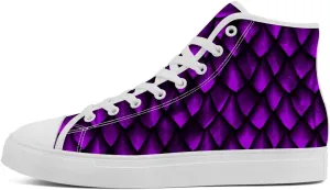 Dragon Scales High Top Canvas Shoes High Top Sneakers Lace Up Casual Shoes Gifts for Men Women