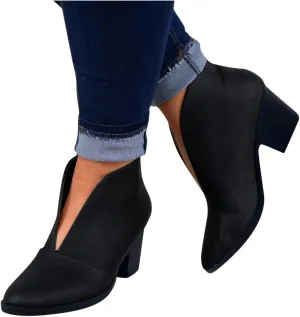 Gibobby Boots for Women Winter Snow Boots Fur Lined Warm Ankle Boots Slip On Waterproof Outdoor Booties Comfortable Shoes