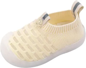 Girls Leisure Shoes Mesh Shoes Breathable Soft Sole Sport Shoes Socks Shoes High Tops Big Kids