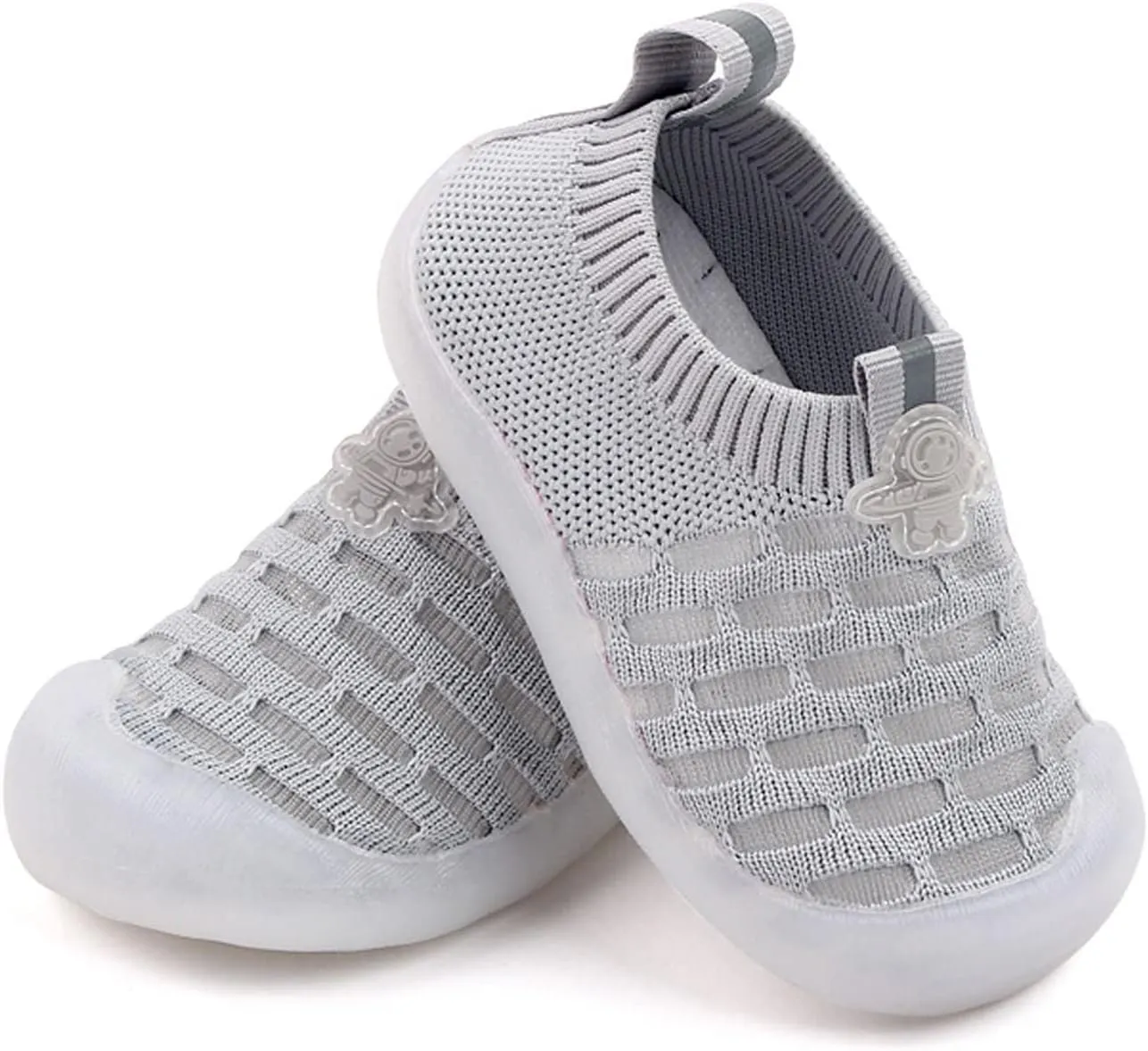 Girls Leisure Shoes Mesh Shoes Breathable Soft Sole Sport Shoes Socks Shoes High Tops Big Kids
