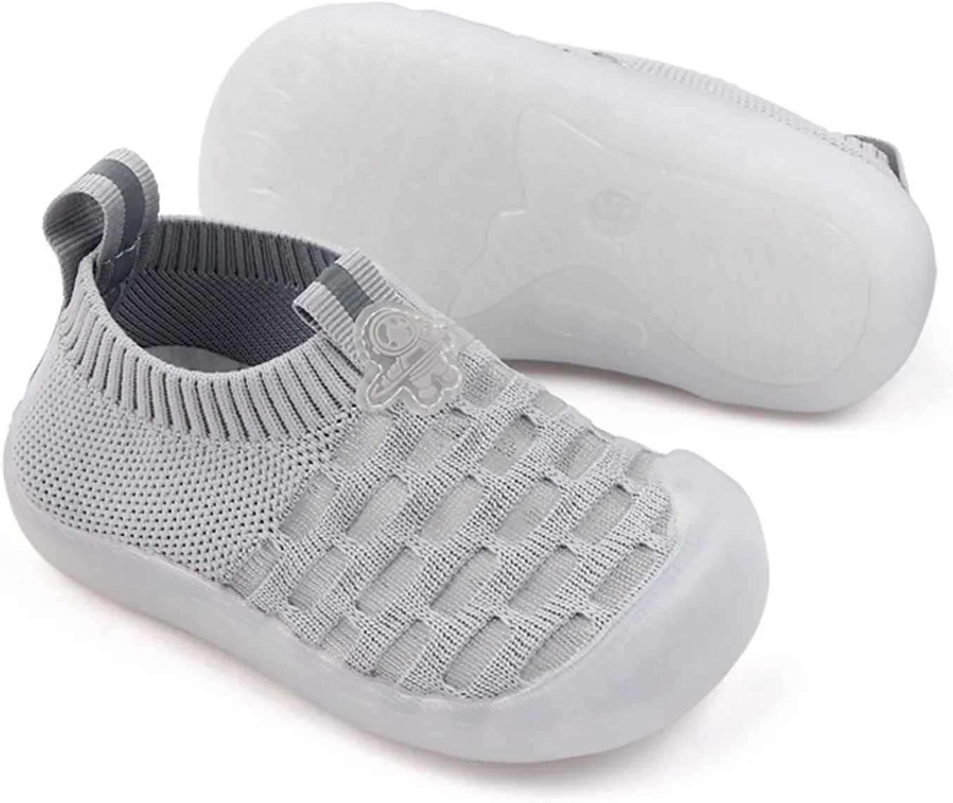 Girls Leisure Shoes Mesh Shoes Breathable Soft Sole Sport Shoes Socks Shoes High Tops Big Kids