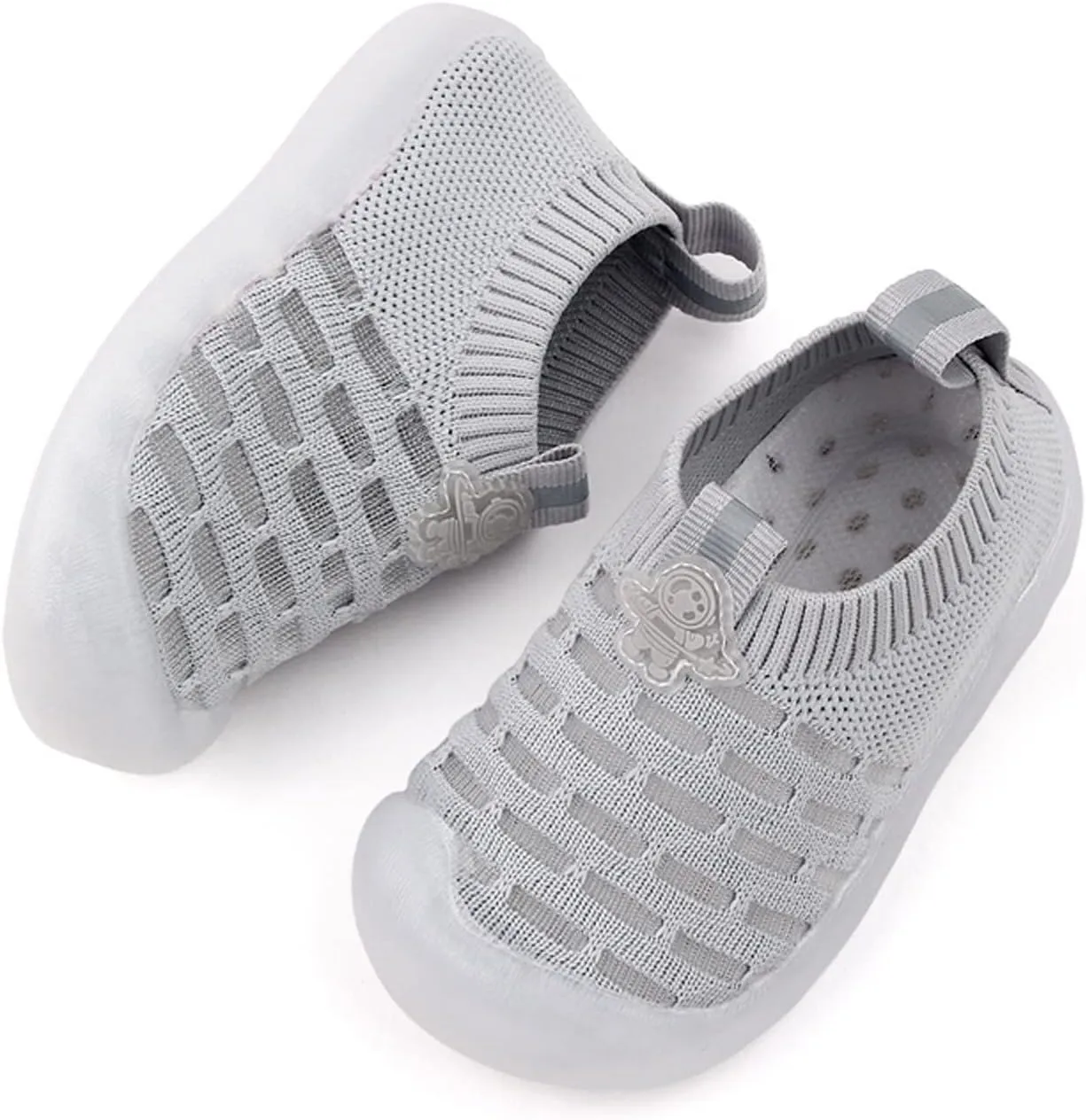 Girls Leisure Shoes Mesh Shoes Breathable Soft Sole Sport Shoes Socks Shoes High Tops Big Kids