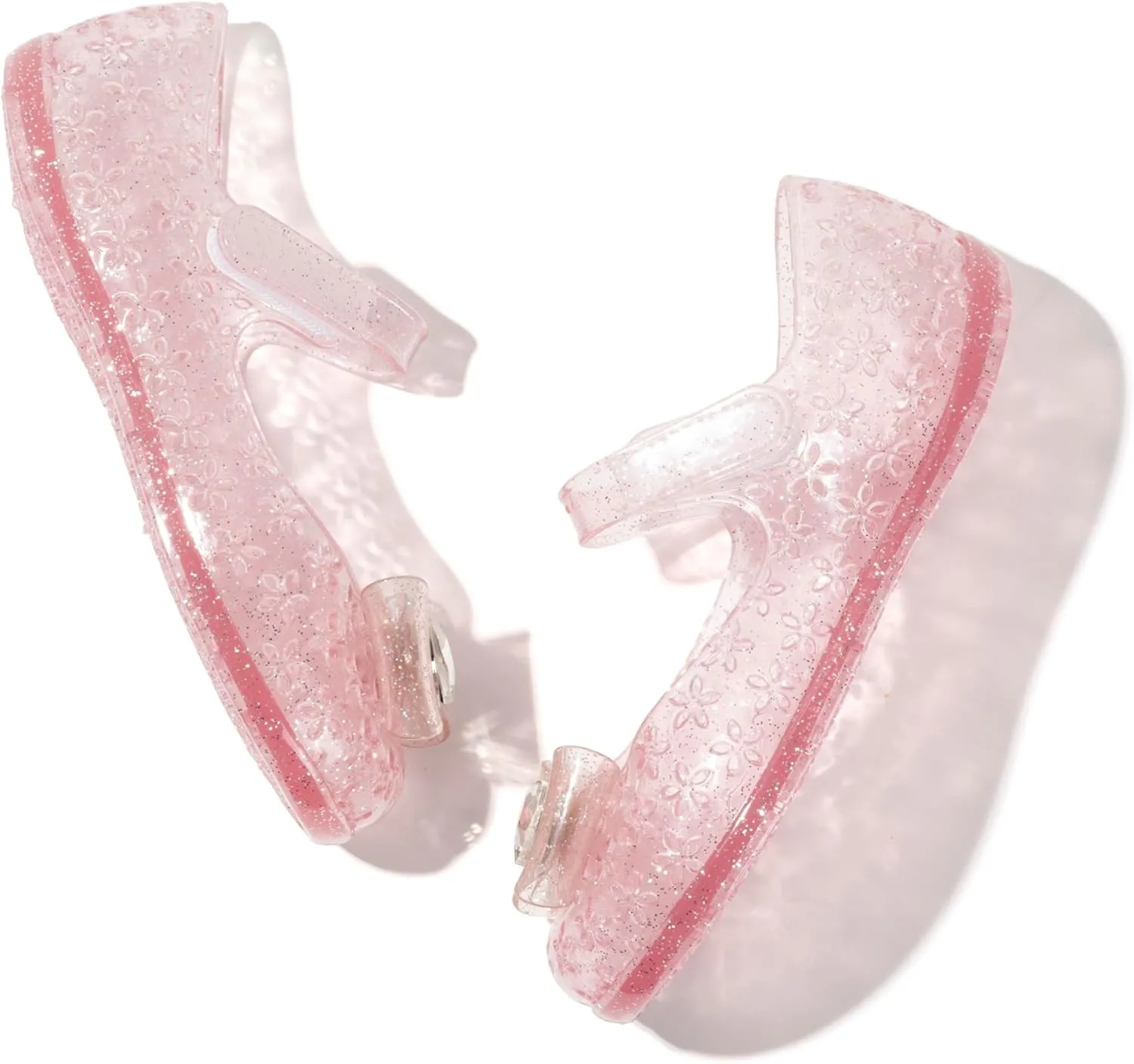 Girls Princess Mary Jane Flats for Dress Up, Dance Party, Cosplay - Jelly Shoes