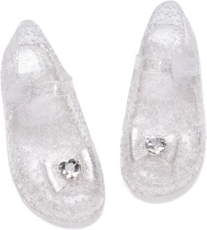 Girls Princess Mary Jane Flats for Dress Up, Dance Party, Cosplay - Jelly Shoes