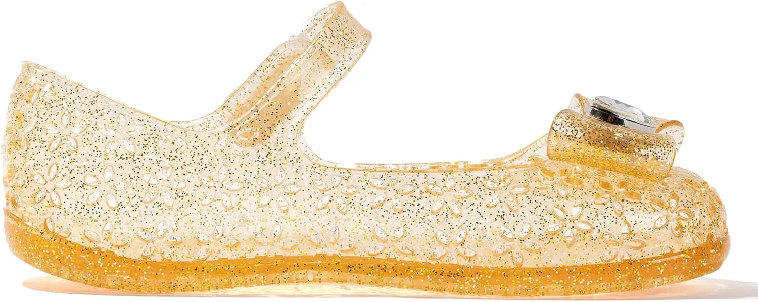 Girls Princess Mary Jane Flats for Dress Up, Dance Party, Cosplay - Jelly Shoes