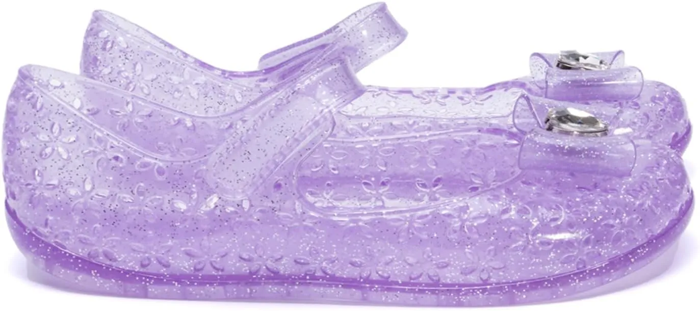 Girls Princess Mary Jane Flats for Dress Up, Dance Party, Cosplay - Jelly Shoes
