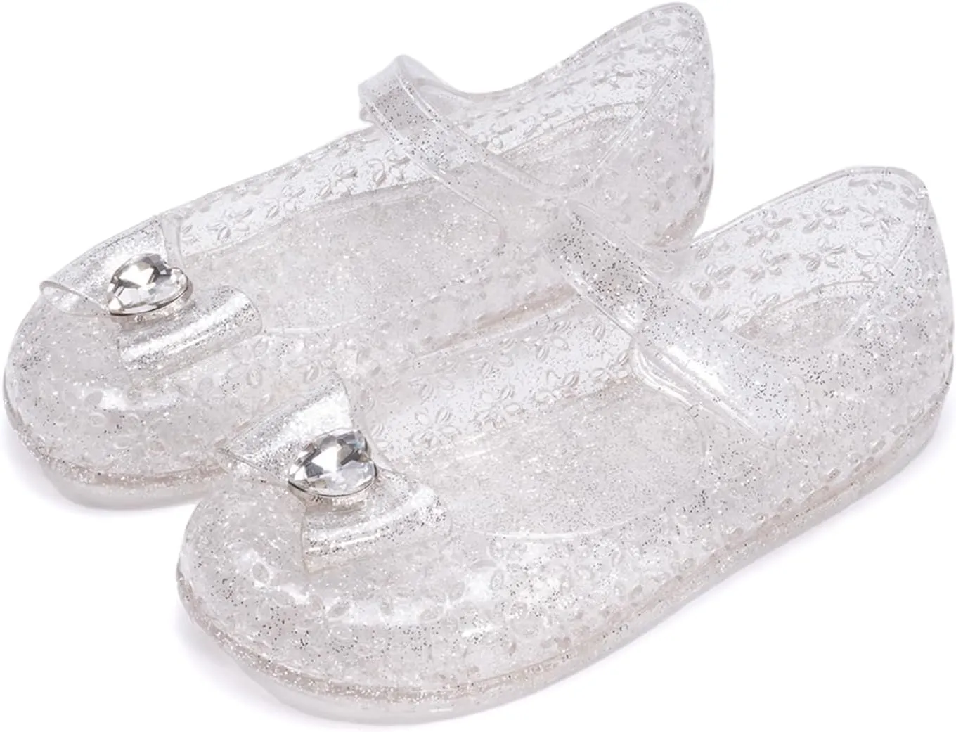 Girls Princess Mary Jane Flats for Dress Up, Dance Party, Cosplay - Jelly Shoes