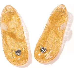 Girls Princess Mary Jane Flats for Dress Up, Dance Party, Cosplay - Jelly Shoes