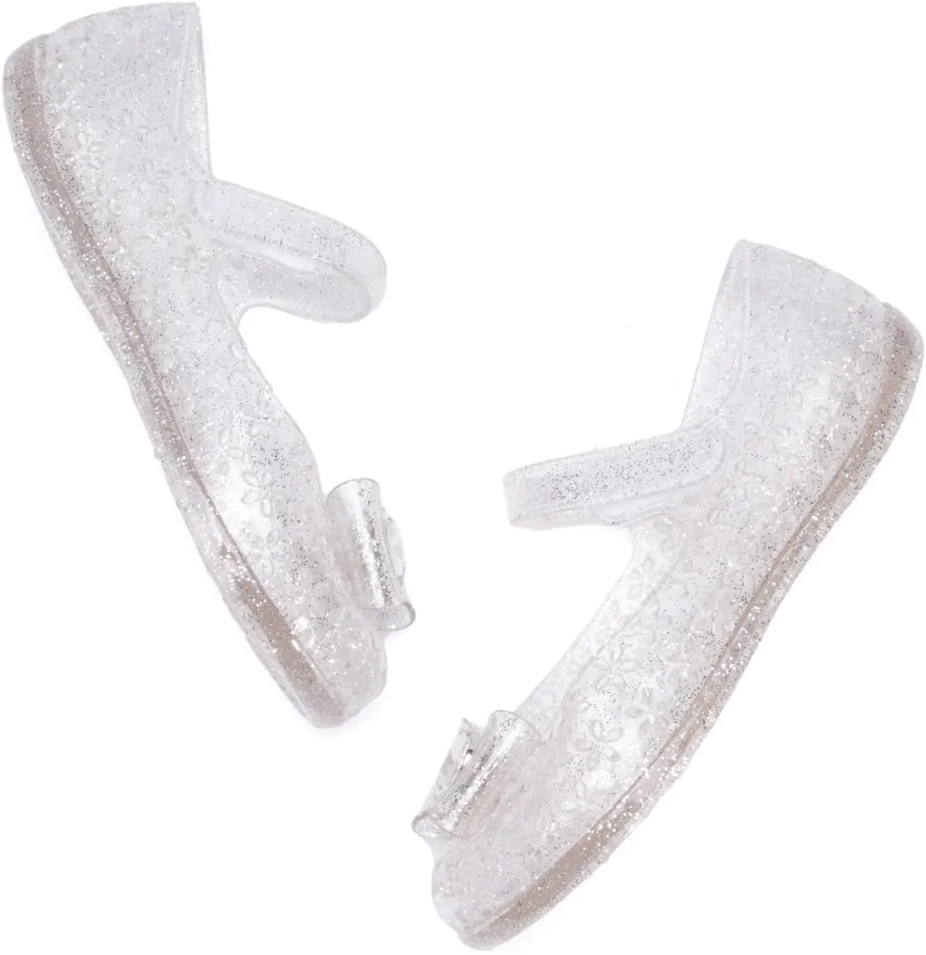 Girls Princess Mary Jane Flats for Dress Up, Dance Party, Cosplay - Jelly Shoes
