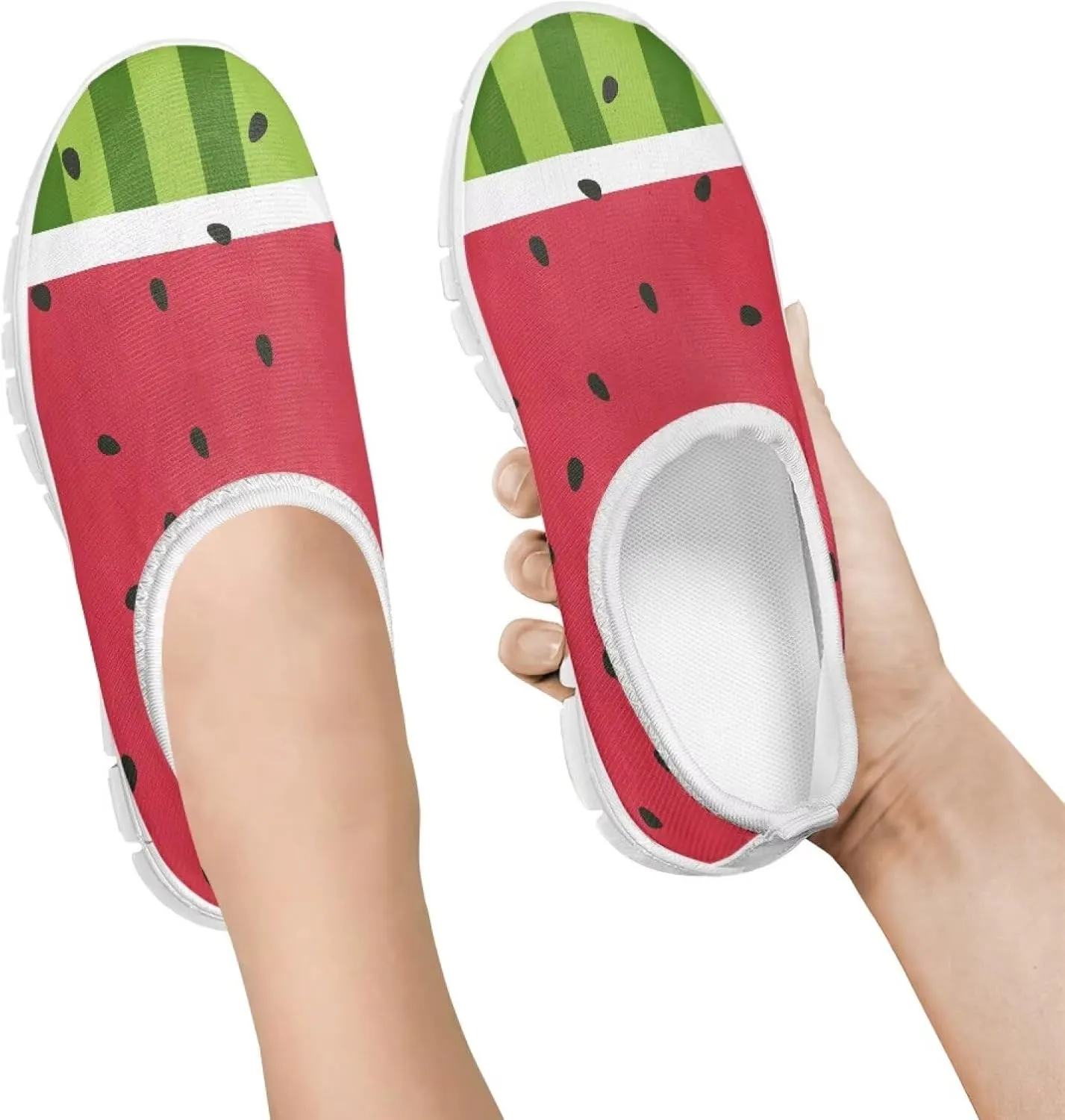 Girls'Running Shoes,Boys'Slip On Flats Lightweight Sports Shoes,Comfortable Elastic Shoes for Playing Walking