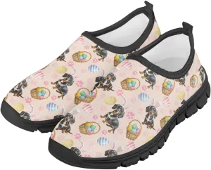 Happy Easter Pattern Running Shoes Low-Cut Sneakers for Boys Girls Big Kids Little Kids Casual Tennis Shoes