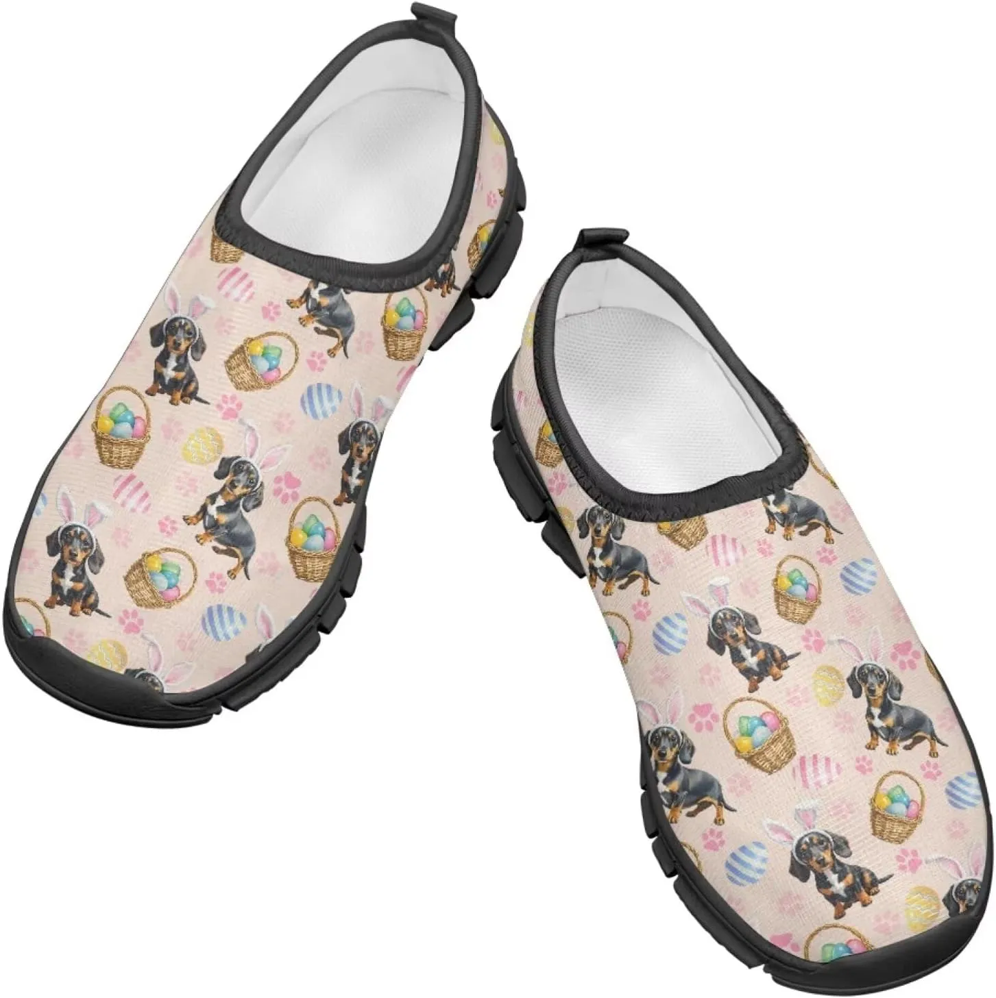 Happy Easter Pattern Running Shoes Low-Cut Sneakers for Boys Girls Big Kids Little Kids Casual Tennis Shoes