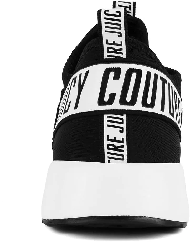 Juicy Couture Women's Slip-On Sneakers  Fashion Tennis Shoes with Bungee Closure, Comfortable & Casual for Everyday Walking