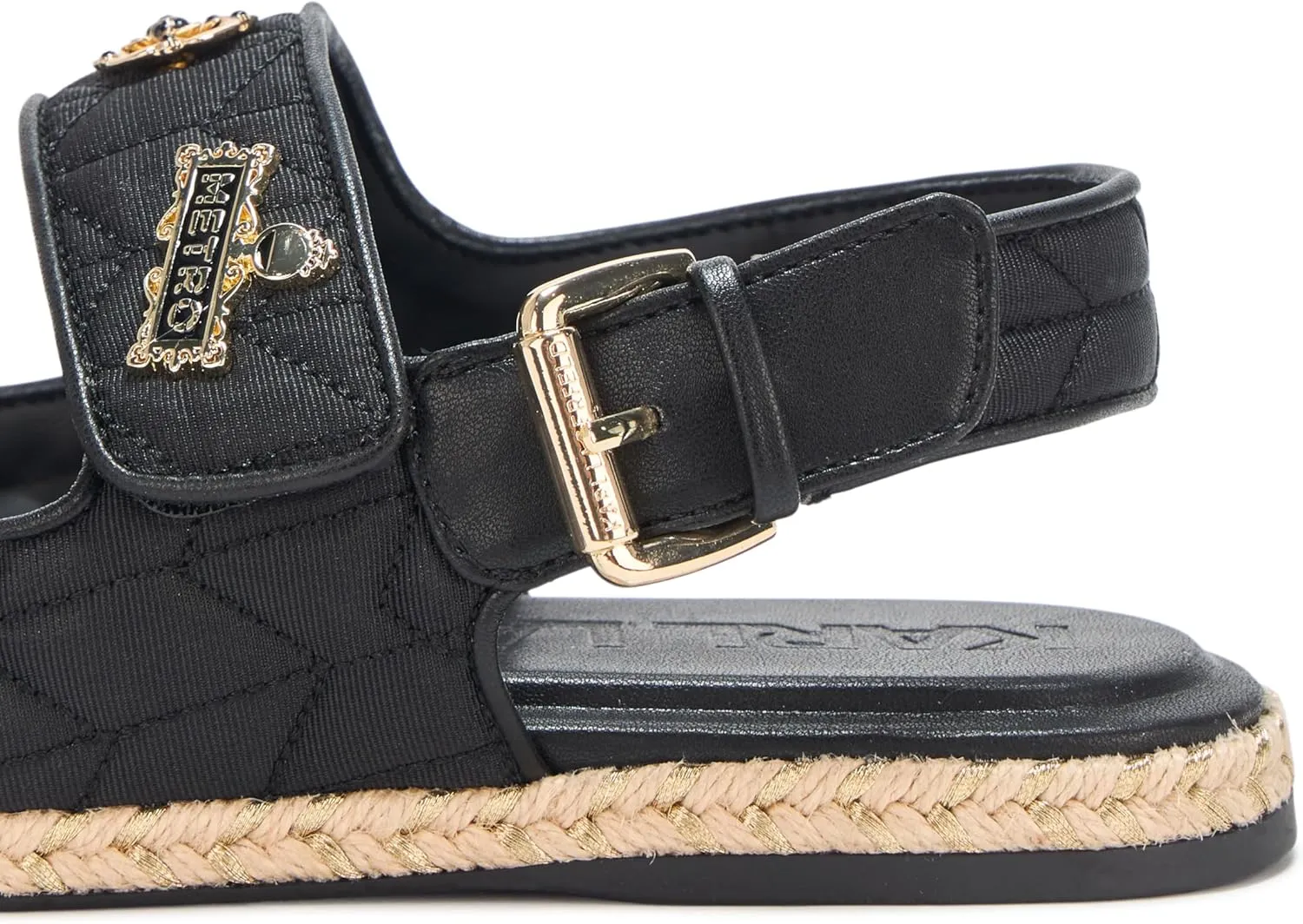 Karl Lagerfeld Paris Women's Everyday Cushioned Insole Meddi-Platform Sandal Slide