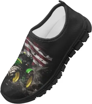 Kids Shoes for Boys School Sneakers Breathable Mesh Athletic Casual Shoes for Little Kid/Big Kid
