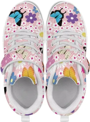 Kids Shoes Hook and Loops Running Athletic Shoes Slip On Non-Slip Shoes for Litter Kids Lightweight School Sport Sneaker for Boys Girls US 11-15