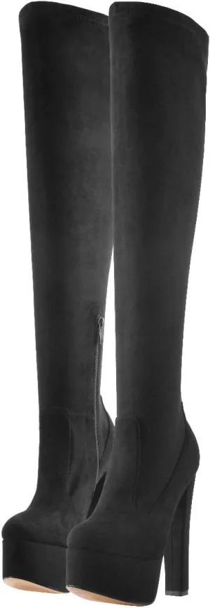 MissHeel Over the Knee Boots Thigh High Platform Heels Sexy