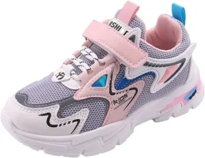 Running Sneakers for Boys and Girls, Kids Tennis Running Shoes, Soft Lightweight Breathable (Red, 13.5 Little Child)