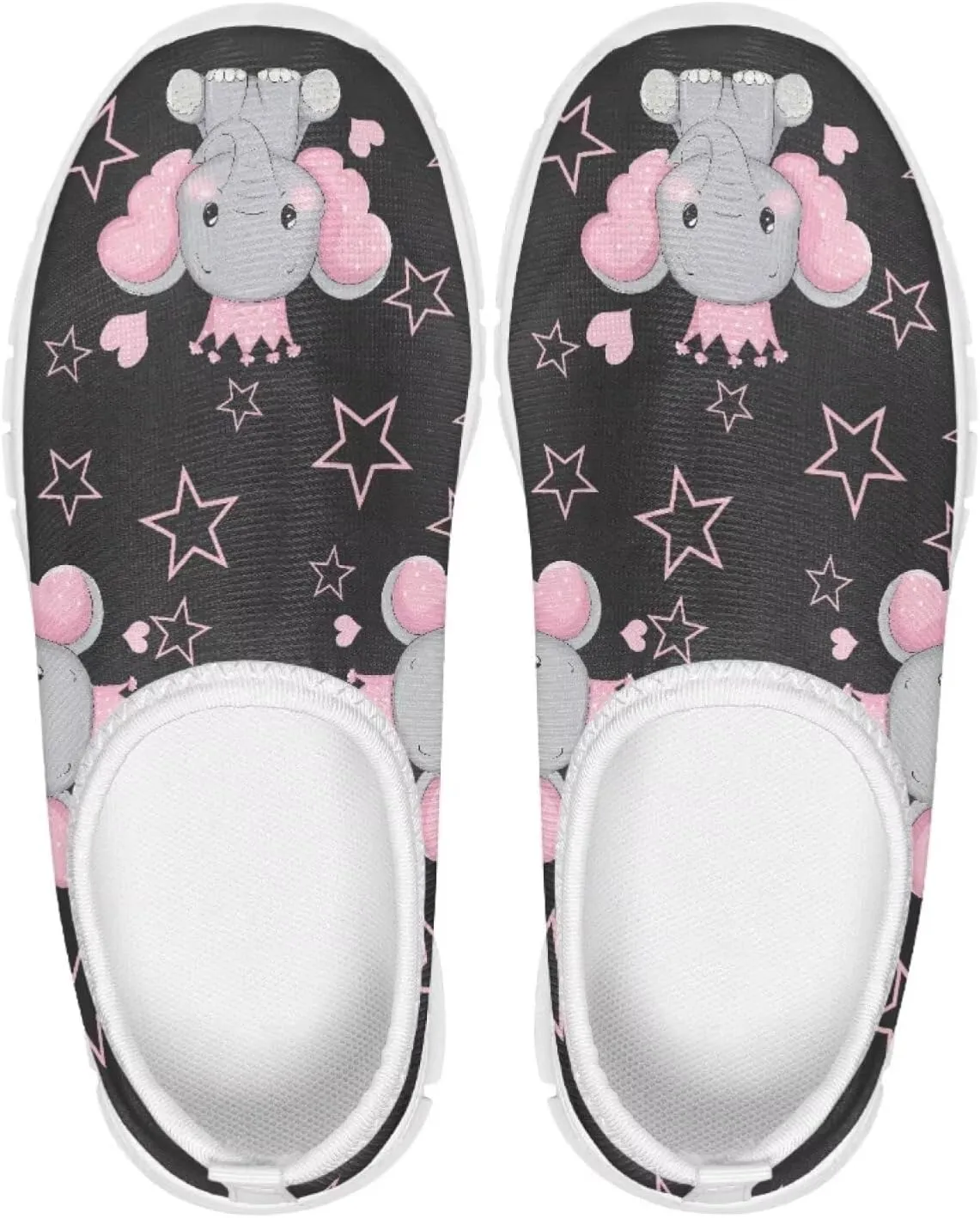 School Shoes for Girls Breathable Mesh Running Sneakers Comfortable Slip on Athletic Tennis Shoe