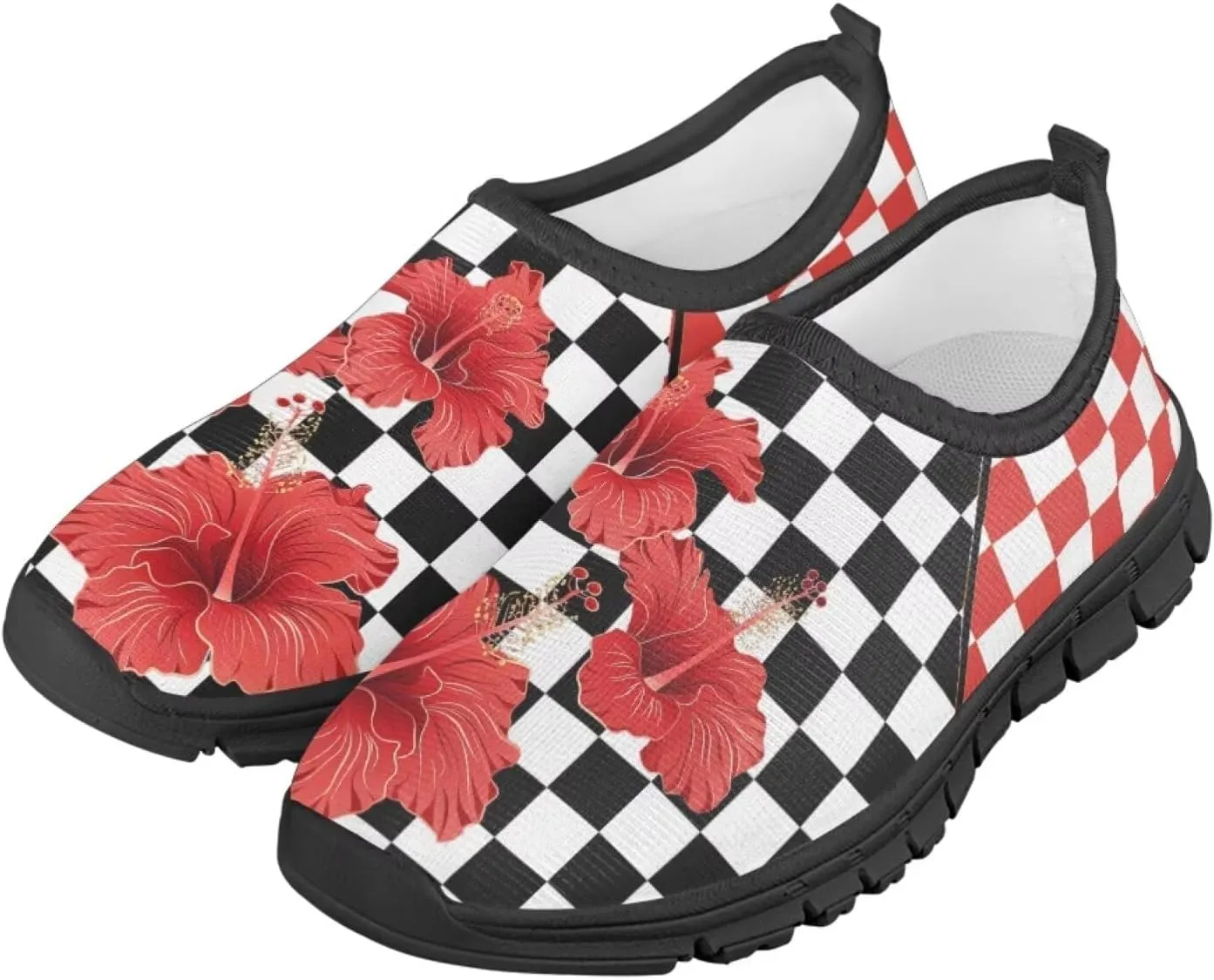 School Sneakers for Girls Boys Breathable Mesh Tennis Shoes Lightweight Slip on Running Walking Shoe
