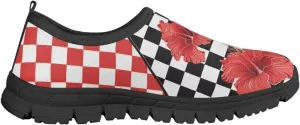 School Sneakers for Girls Boys Breathable Mesh Tennis Shoes Lightweight Slip on Running Walking Shoe