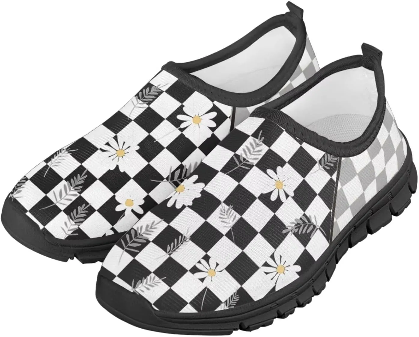 School Sneakers for Girls Boys Breathable Mesh Tennis Shoes Lightweight Slip on Running Walking Shoe
