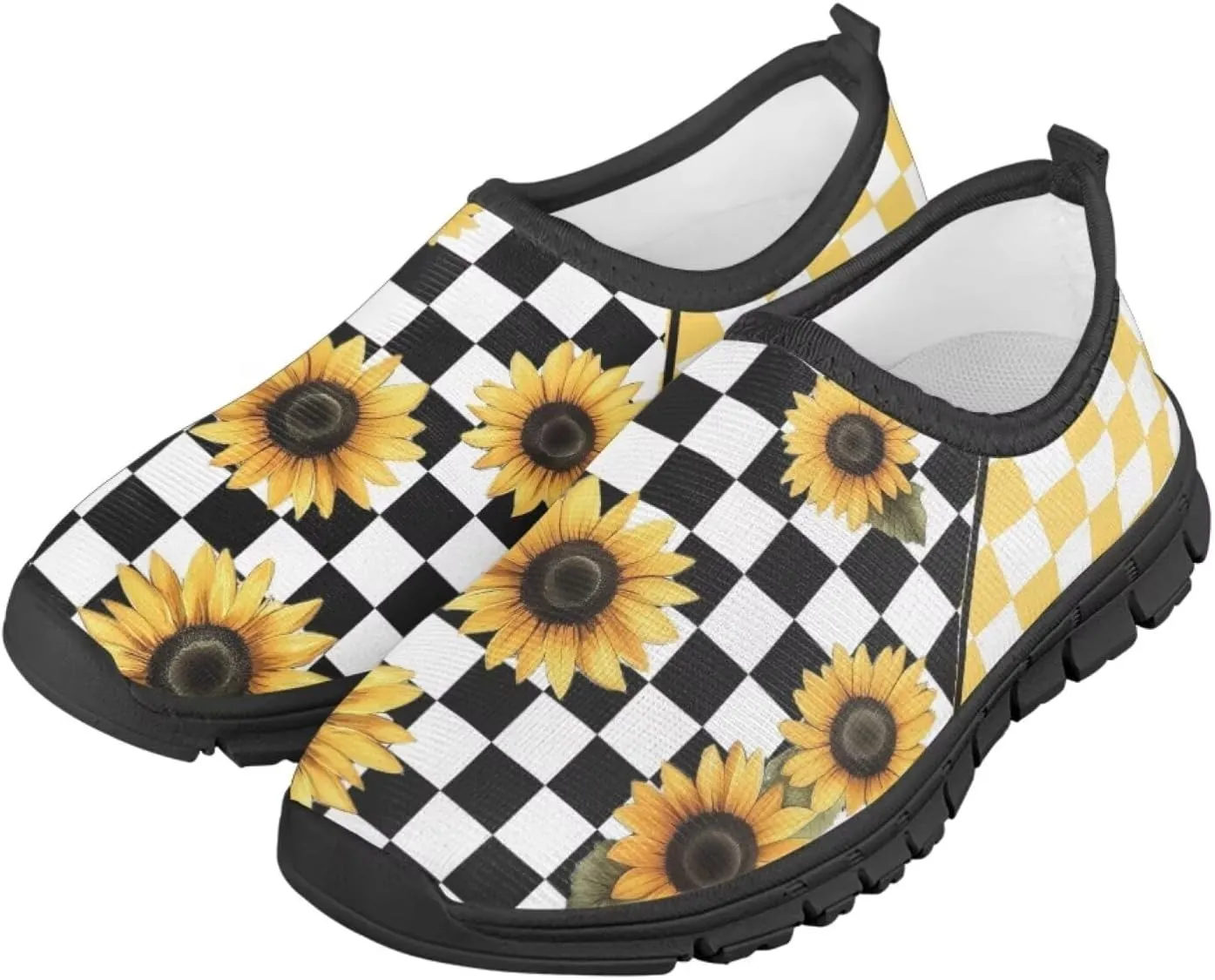 School Sneakers for Girls Boys Breathable Mesh Tennis Shoes Lightweight Slip on Running Walking Shoe
