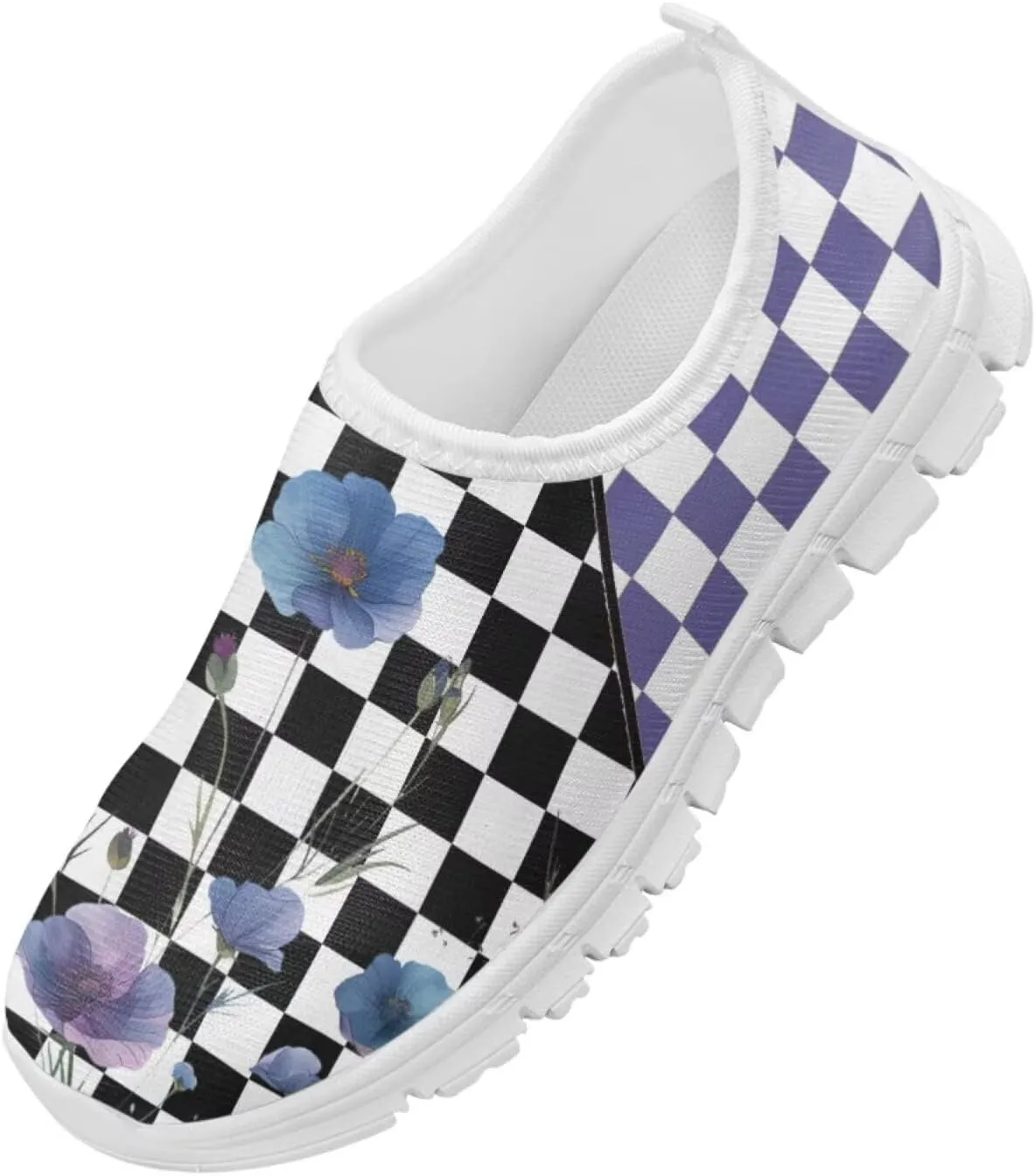 School Sneakers for Girls Boys Slip on Walking Shoes Breathable Lightweight Running Tennis Shoe