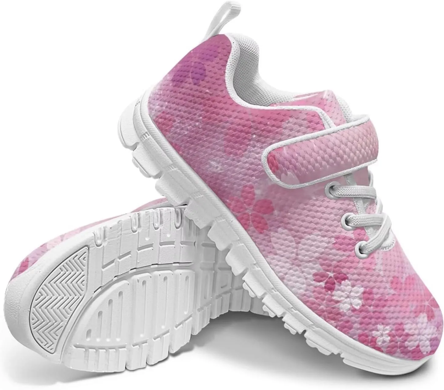 Shoes for Boys Girls Cozy Breathable Anti-Slip Running Sneaker Lightweight Hook and Loops School Athletic Tennis Sneakers for Children/Big Kids/Litter Boys Girls/Toddler