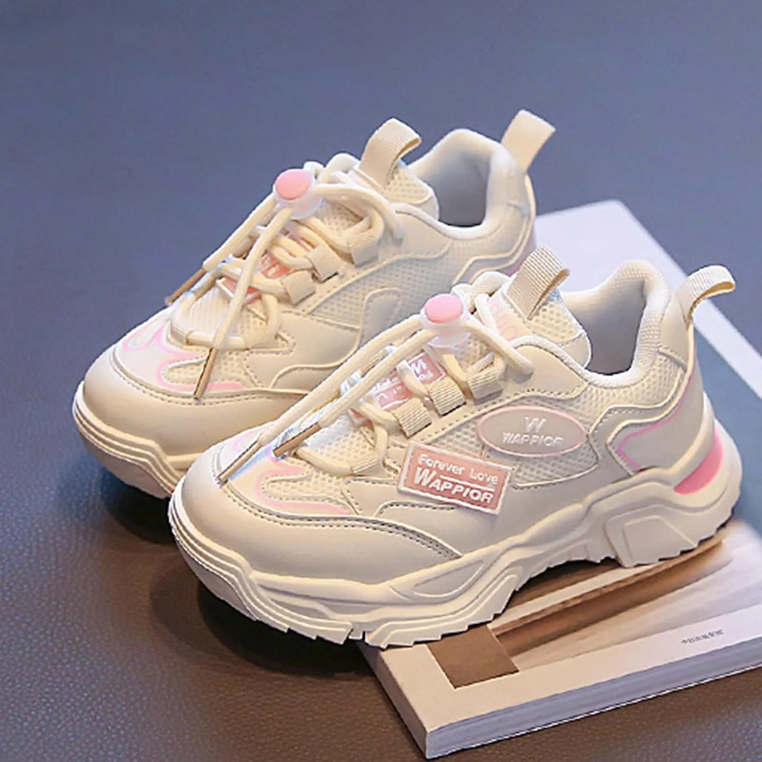 Teen Boys Running Shoes Athletic Gym Shoes Girls Kids Running Sport Shoes Soft Lightweight Breathable Sneakers