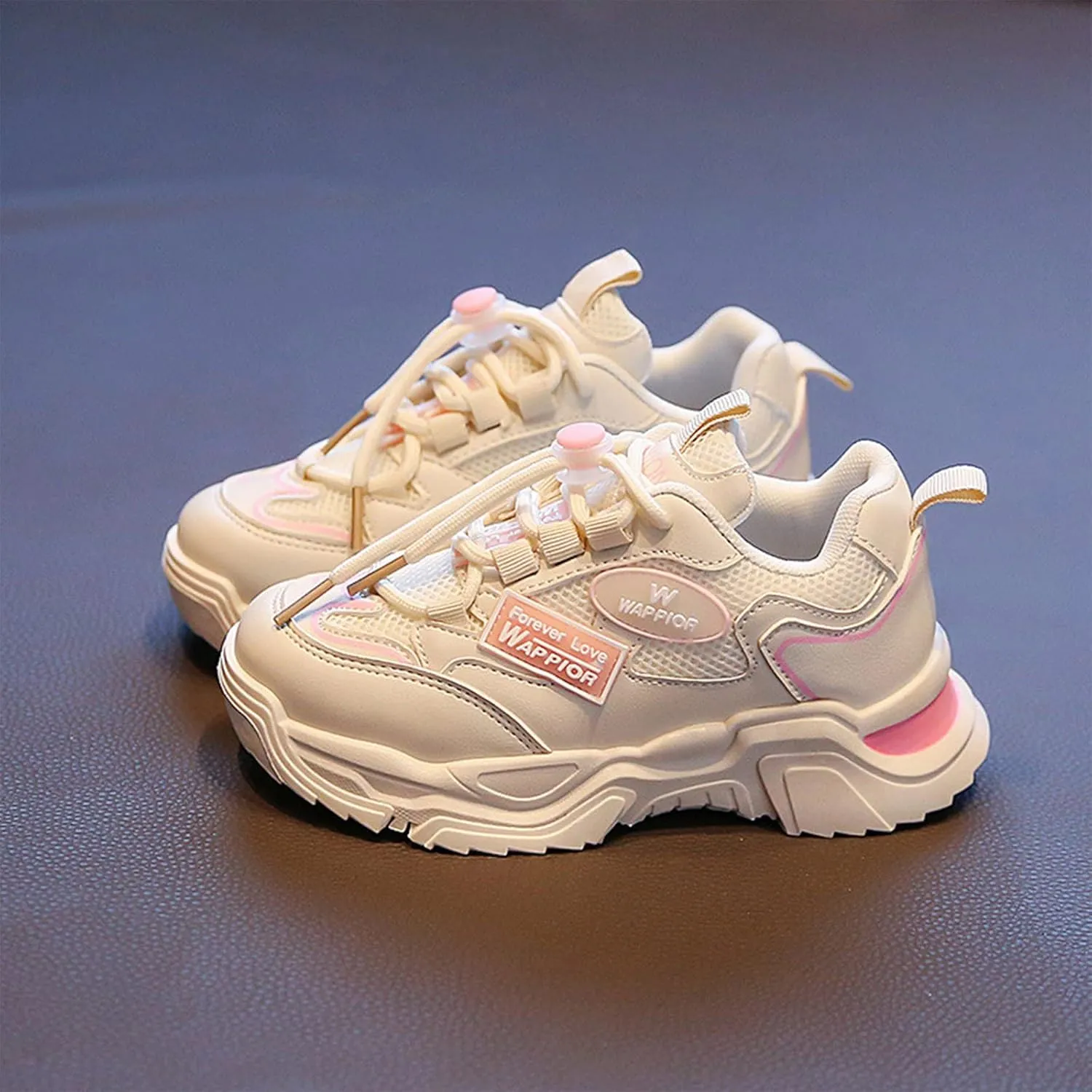 Teen Boys Running Shoes Athletic Gym Shoes Girls Kids Running Sport Shoes Soft Lightweight Breathable Sneakers