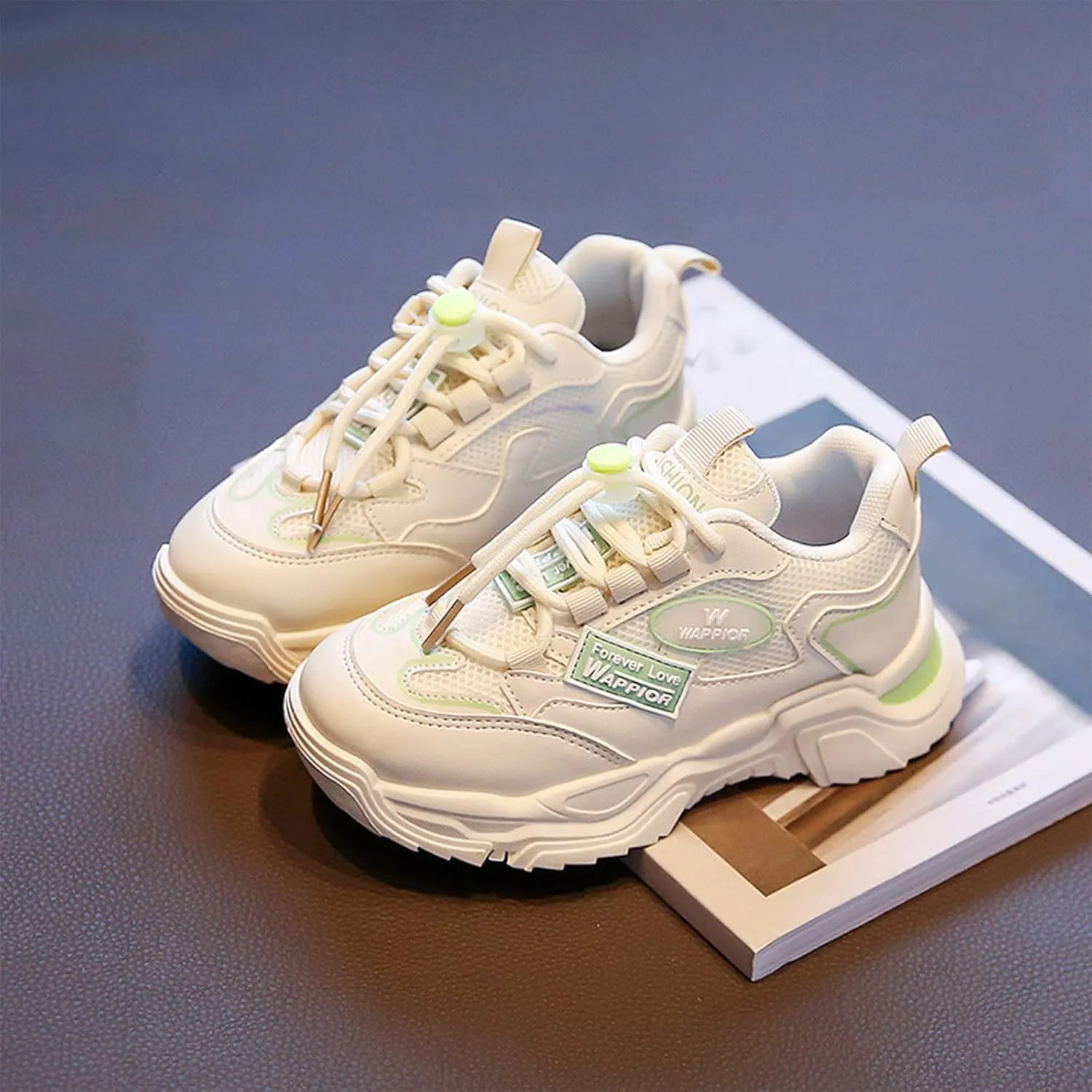 Teen Boys Running Shoes Athletic Gym Shoes Girls Kids Running Sport Shoes Soft Lightweight Breathable Sneakers