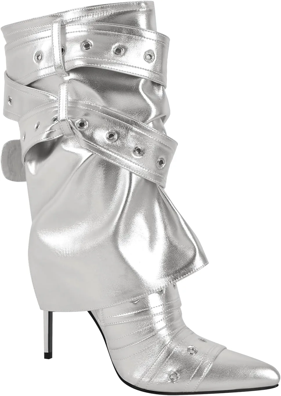 Thigh High Boots for Women Sexy Pointed Toe Stiletto High Heel Over The Knee Boots