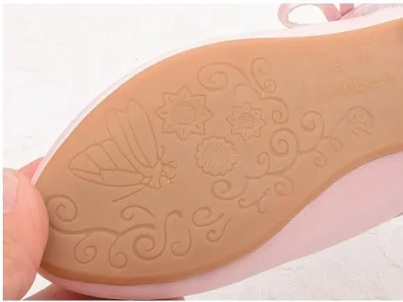 Toddler Girls Dress Shoes Flower Girl Flats Pearls Mary Jane Wedding Party Flora Shoes