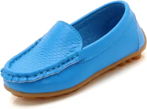 Toddler Little Kid Boys Girls Soft Slip On Loafers Dress Flat Shoes Boat Shoes Casual Shoes Slip on Shoes for Girls