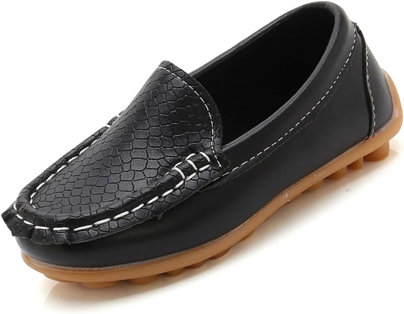 Toddler Little Kid Boys Girls Soft Slip On Loafers Dress Flat Shoes Boat Shoes Casual Shoes Slip on Shoes for Girls