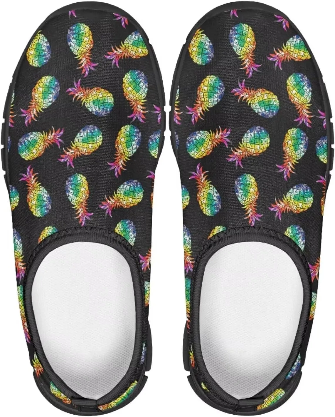 Tropical Pineapple Running Shoes Low Cut Sneakers for Girls Boys Big Kid Little Kid Children's Casual Fashion Wide Shoes
