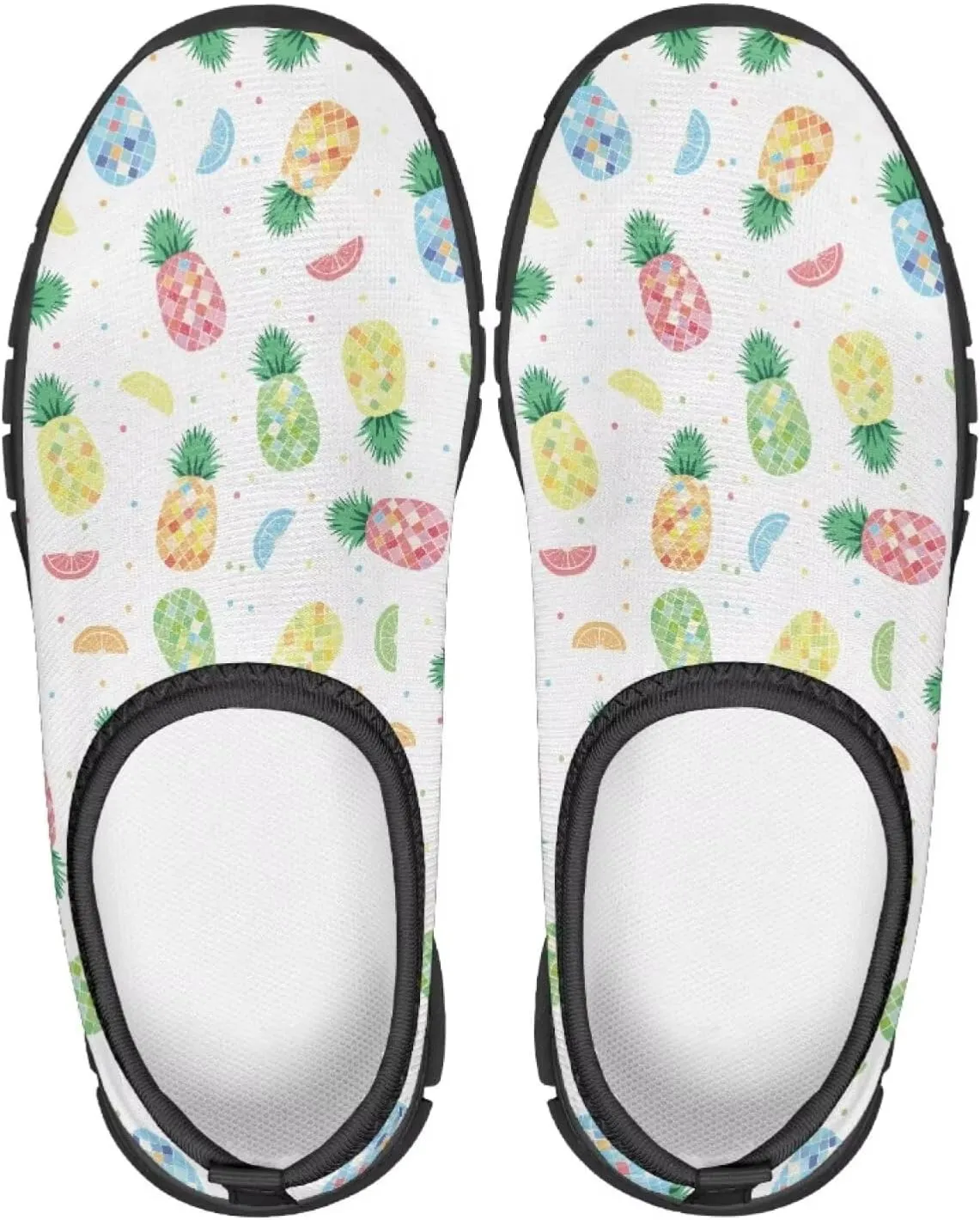 Tropical Pineapple Running Shoes Low Cut Sneakers for Girls Boys Big Kid Little Kid Children's Casual Fashion Wide Shoes